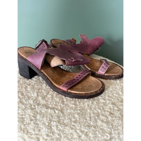 Free People Happiness Heeled Sandal size 37 / 7 - Picture 1 of 5